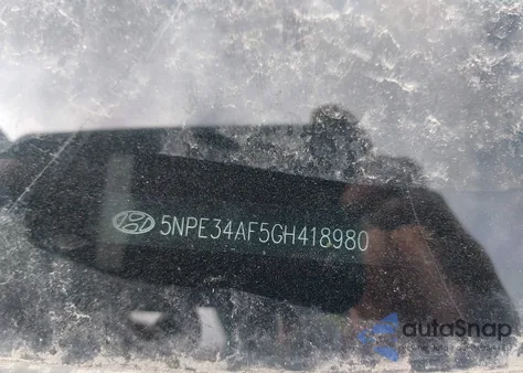 2016 Hyundai Sonata Sport из США, поврежденный, VIN 5NPE34AF5GH418980